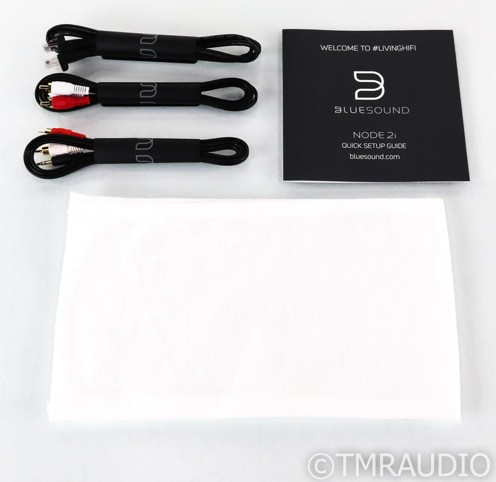 Bluesound Node 2i Wireless Network Streamer; White (Open Box w/ Warranty)