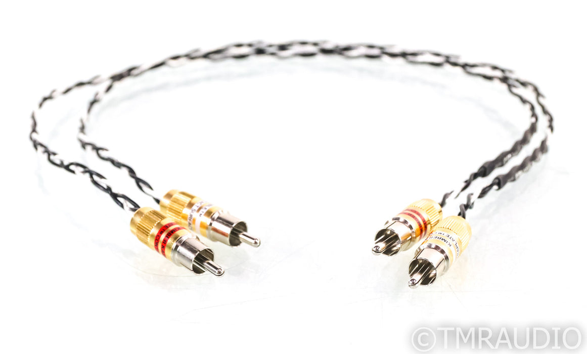 Kimber Kable SilverStreak SE RCA Cables; 0.5m Pair Interconnects