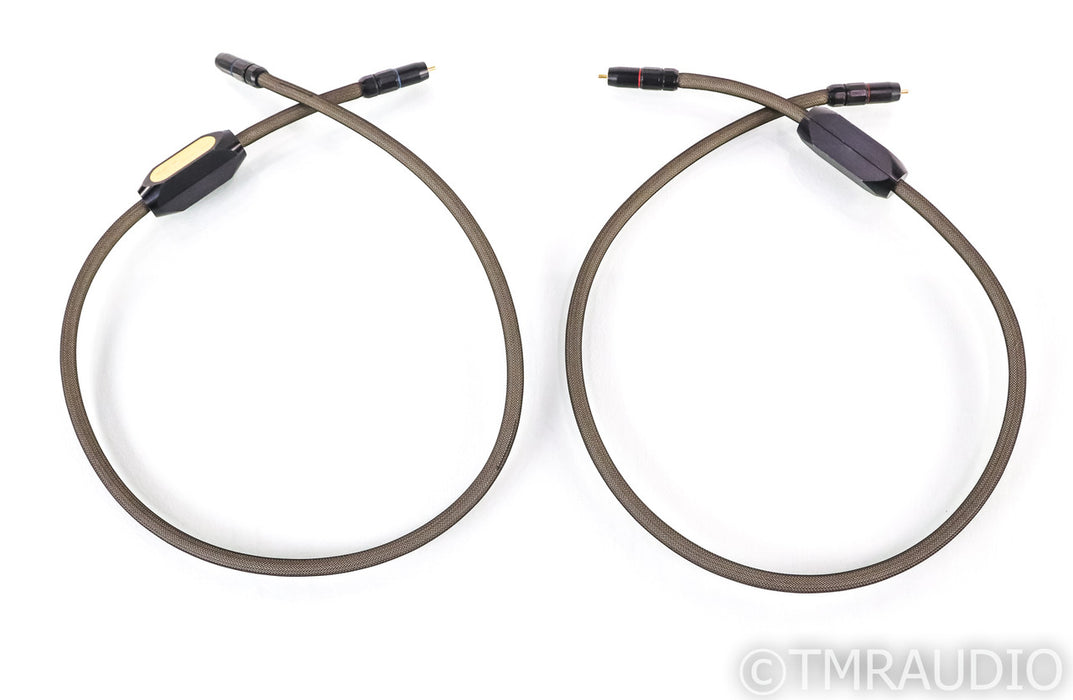 Transparent Audio MusicLink Ultra RCA Cables; 1m Pair Interconnects