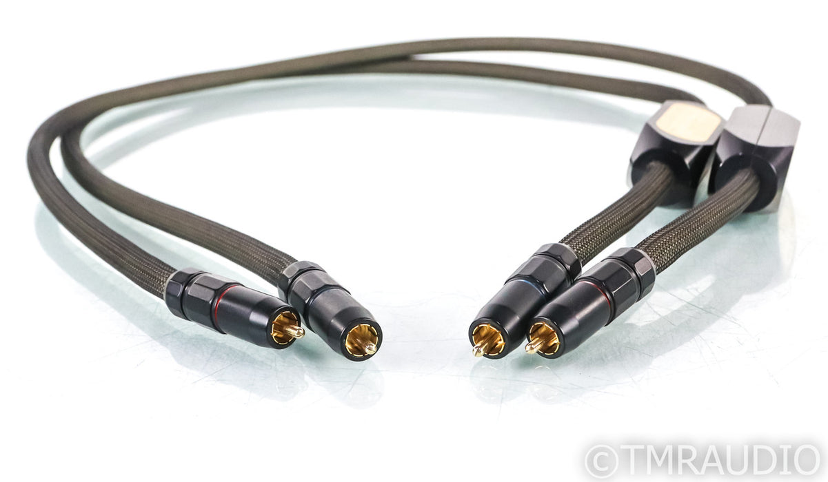 Transparent Audio MusicLink Ultra RCA Cables; 1m Pair Interconnects