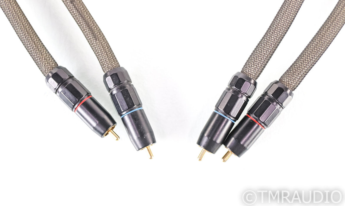 Transparent Audio MusicLink Ultra RCA Cables; 1m Pair Interconnects