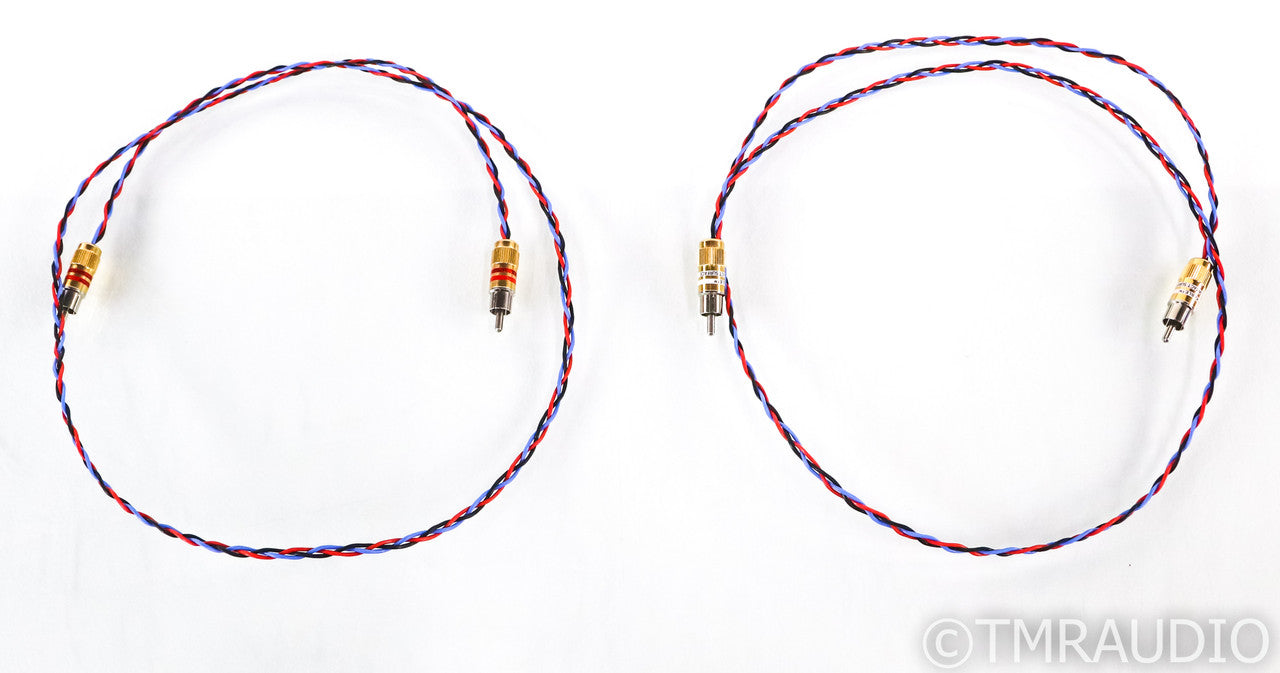 Kimber Kable PBJ RCA Cables; 1m Pair Interconnects