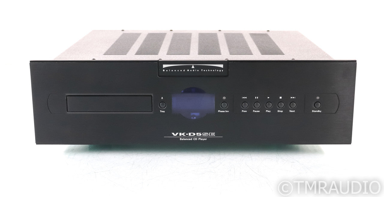 BAT VK-D5SE 24-Bit Tube CD Player; VKD5 SE; Remote; Black