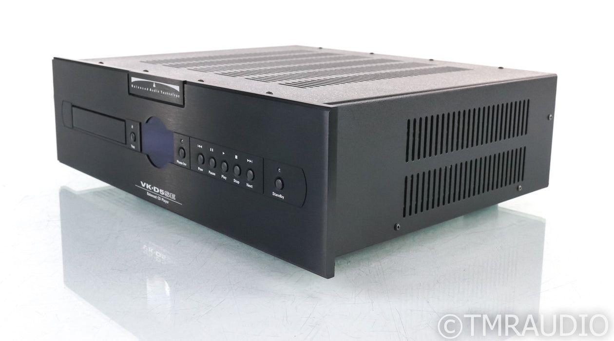 BAT VK-D5SE 24-Bit Tube CD Player; VKD5 SE; Remote; Black