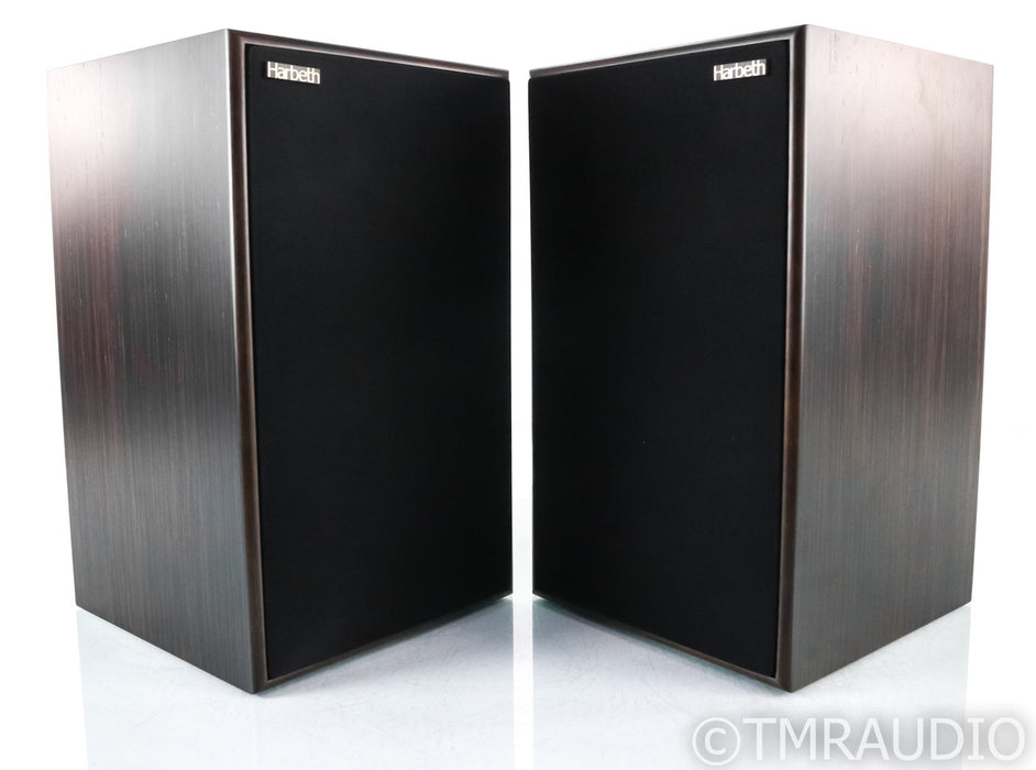 Harbeth 30.1 35th Anniversary Edition Bookshelf Speakers; Tiger Ebony Pair