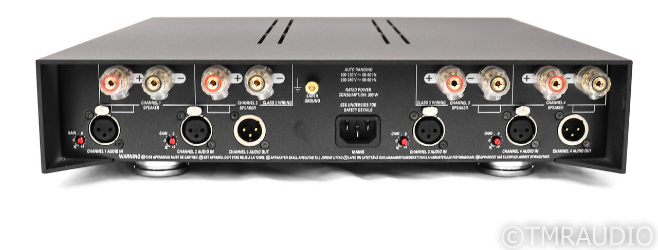 Linn Akurate 4200 4-Channel Power Amplifier; Four Channel; Balanced; Black