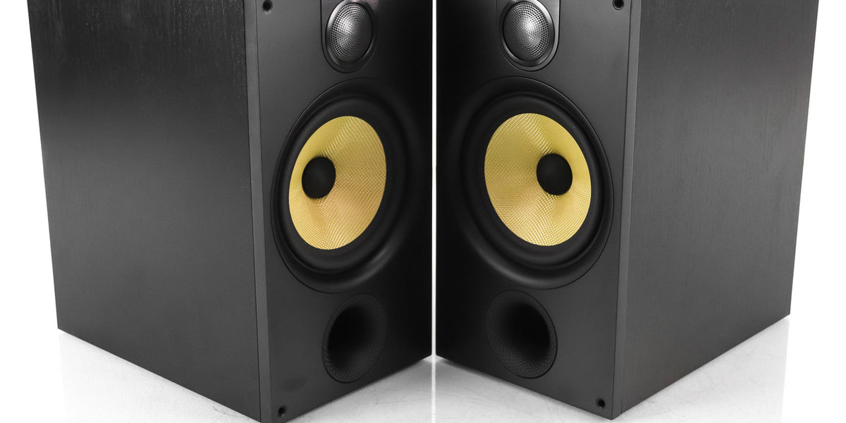 B&W 685 S2 Bookshelf Speakers; 685S2; Black Ash Pair — The Music Room