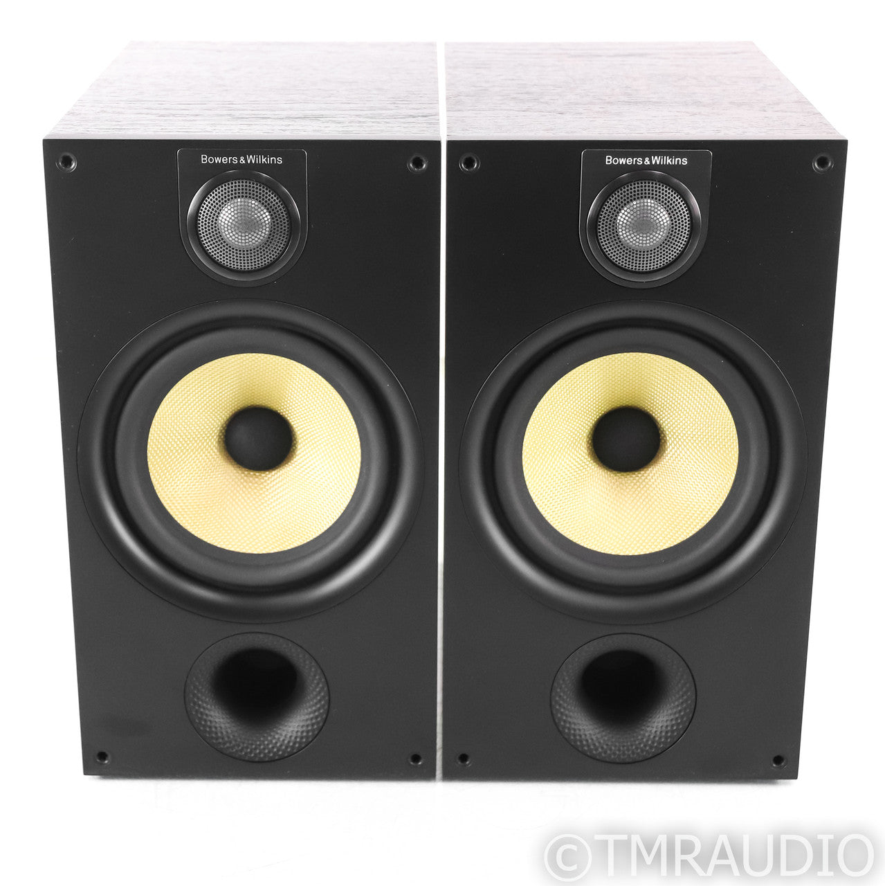 B&W 685 S2 Bookshelf Speakers; 685S2; Black Ash Pair — The Music Room