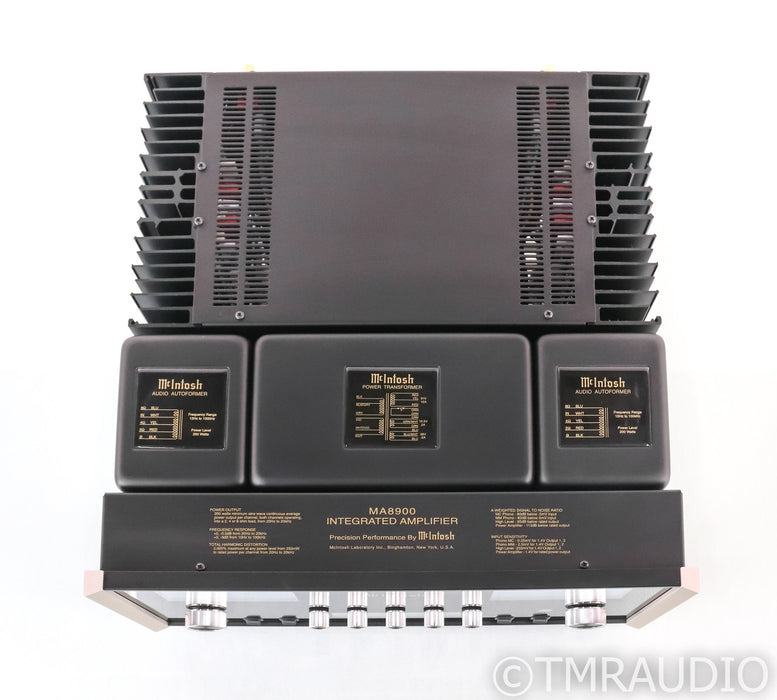 McIntosh MA8900 Stereo Integrated Amplifier; MA-8900; Remote; MM / MC Phono