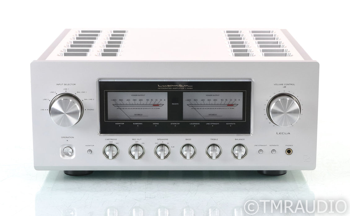 Luxman L-509x Stereo Integrated Amplifier; L509X; MM / MC Phono
