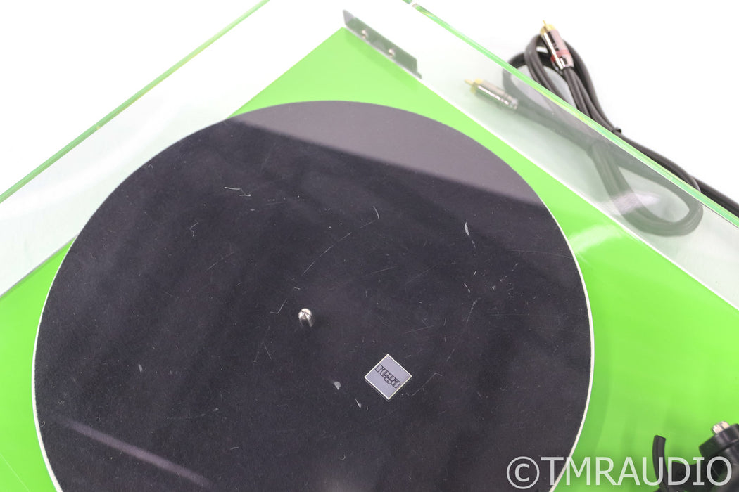 Rega P3-24 Turntable; Gloss Green; TT PSU Power Supply; Upgrades (No Cartridge)
