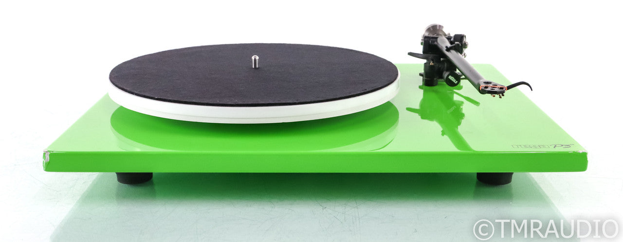 Rega P3-24 Turntable; Gloss Green; TT PSU Power Supply; Upgrades (No Cartridge)