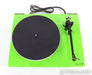 Rega P3-24 Turntable; Gloss Green; TT PSU Power Supply; Upgrades (No Cartridge)