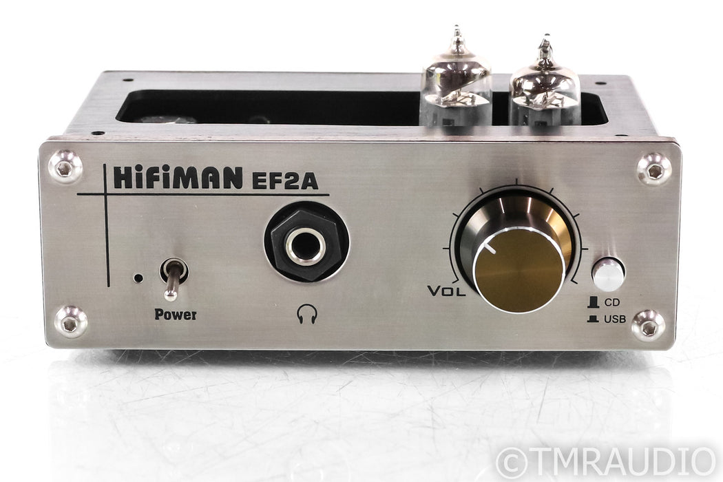 Hifiman EF2A Tube Hybrid Headphone Amplifier; EF-2A; Silver