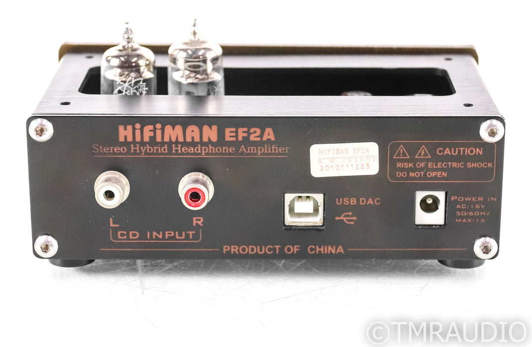 Hifiman EF2A Tube Hybrid Headphone Amplifier; EF-2A; Silver