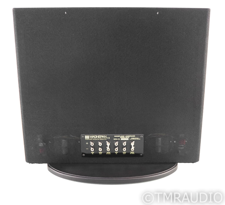 Magnepan Mini Maggie Planar Magnetic Speaker System; Walnut Pair w/ Subwoofer