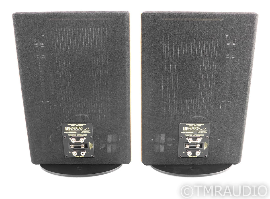 Magnepan Mini Maggie Planar Magnetic Speaker System; Walnut Pair w/ Subwoofer