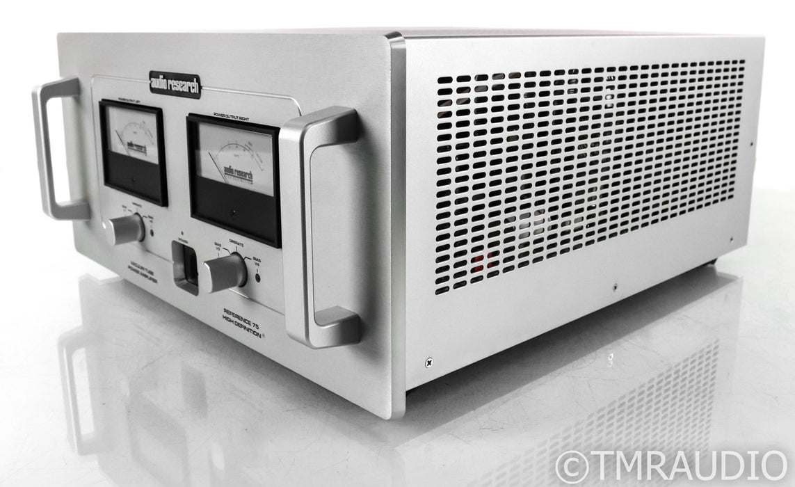 Audio Research Reference 75 SE Stereo Tube Power Amplifier; Silver