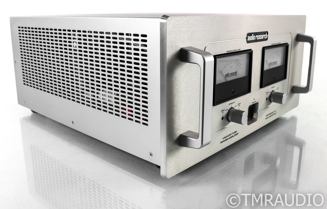Audio Research Reference 75 SE Stereo Tube Power Amplifier; Silver