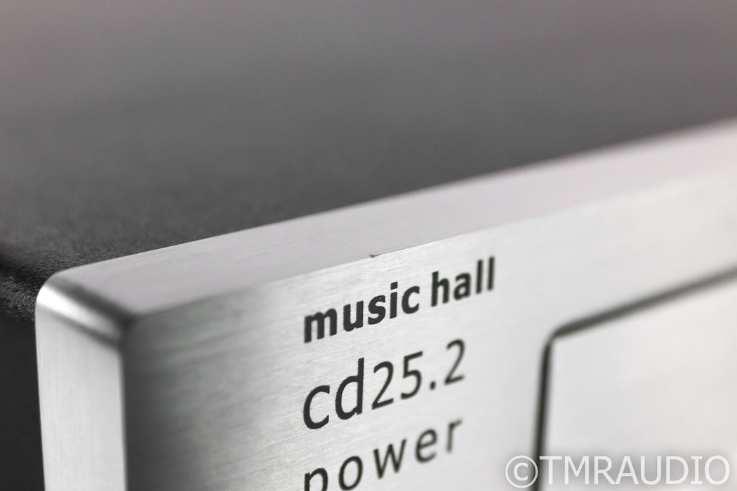 Music Hall CD25.2 CD Player; CD-25.2; Silver; Remote