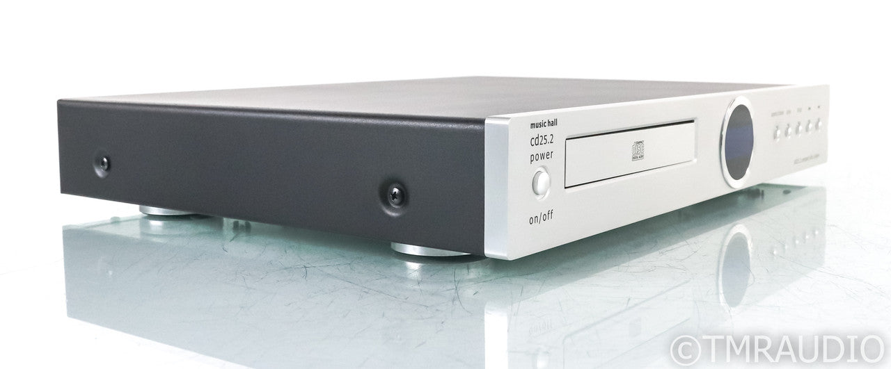 Music Hall CD25.2 CD Player; CD-25.2; Silver; Remote