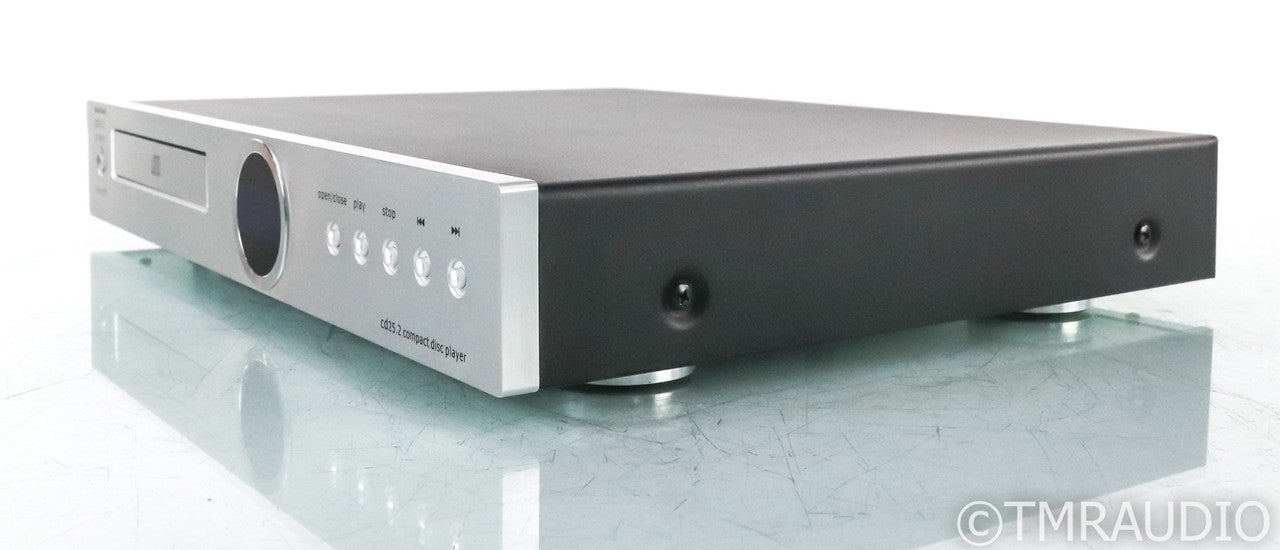 Music Hall CD25.2 CD Player; CD-25.2; Silver; Remote