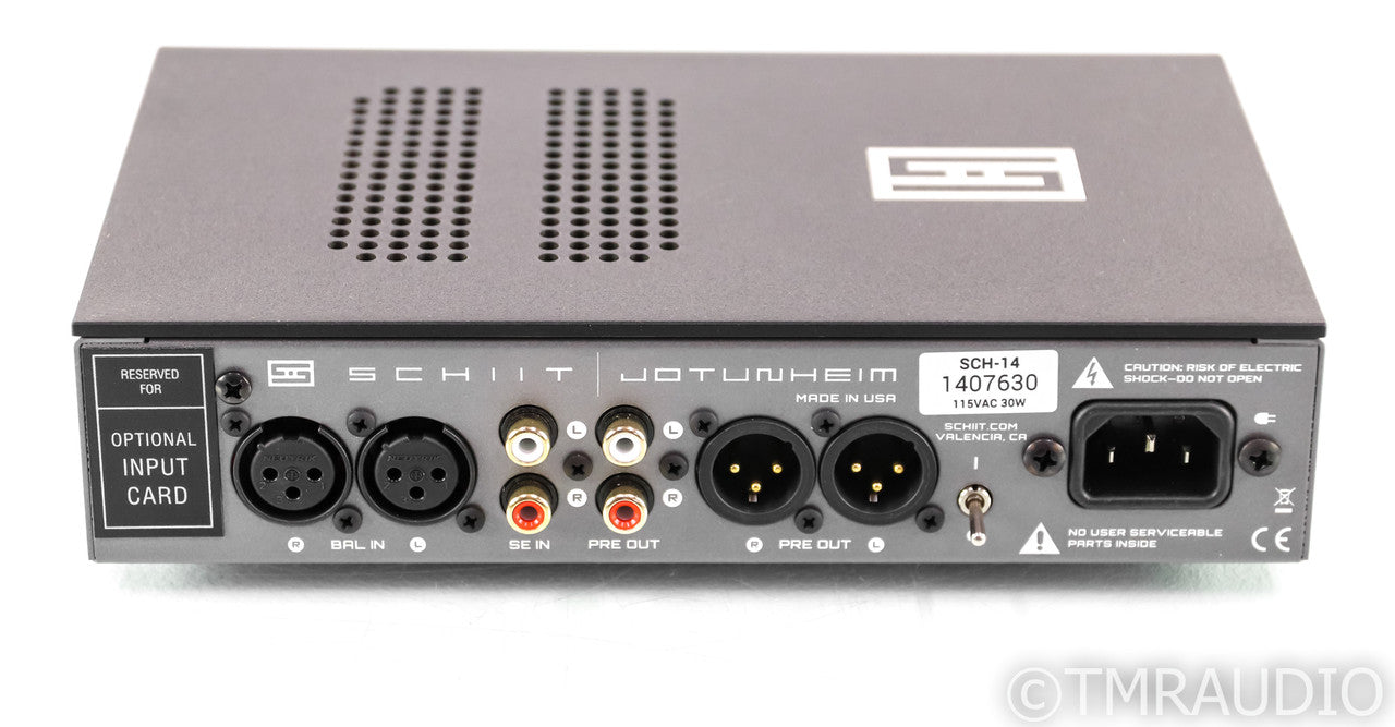Schiit Jotunheim Headphone Amplifier / Preamplifier; Black