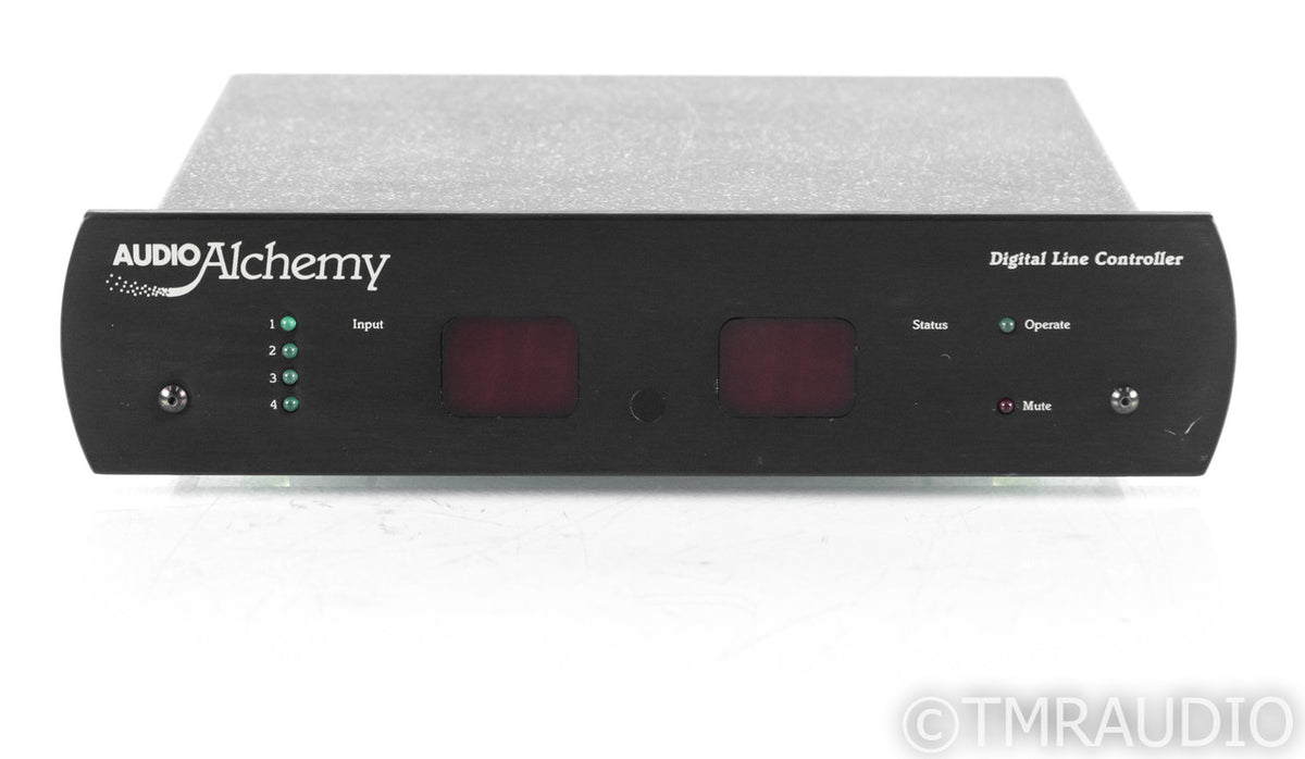 Audio Alchemy Digital Line Controller Stereo Preamplifier; DLC; Remote ...