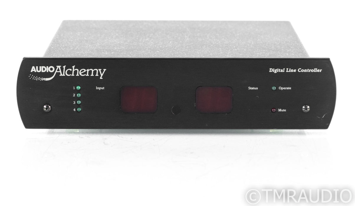 Audio Alchemy Digital Line Controller Stereo Preamplifier; DLC; Remote (No PSU)