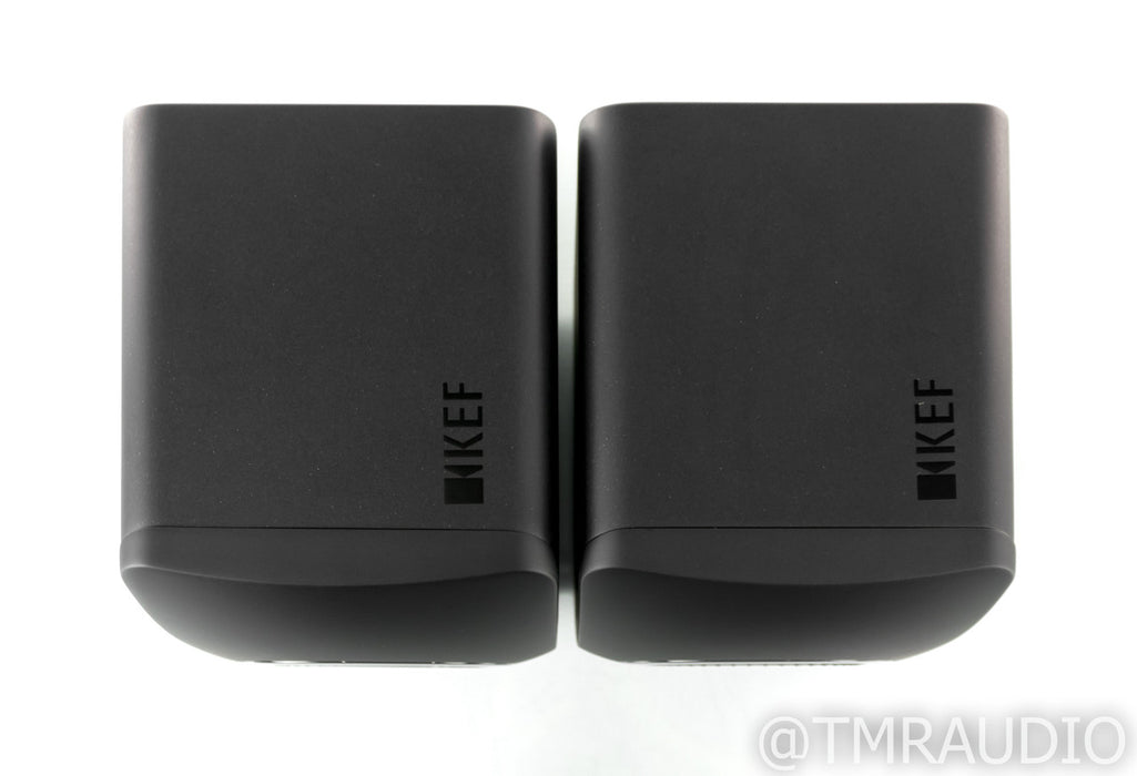 KEF LS50 Black Edition Bookshelf Speakers; All Black Pair; LS-50