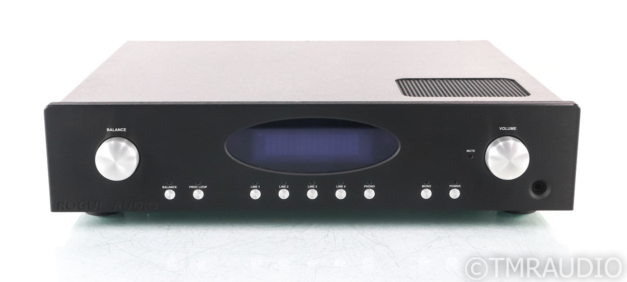 Rogue Audio RP-5 Stereo Tube Preamplifier; RP5; MM / MC Phono; Black; Remote