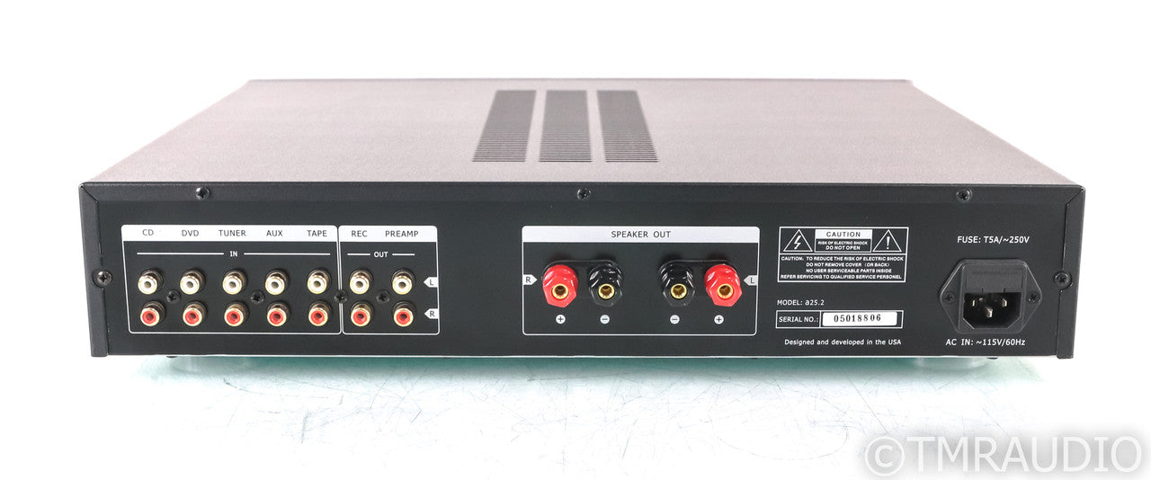 Music Hall a25.2 Stereo Integrated Amplifier; A-25.2; Silver (No Remote)