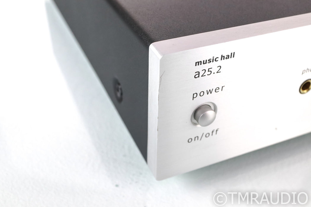 Music Hall a25.2 Stereo Integrated Amplifier; A-25.2; Silver (No Remote)