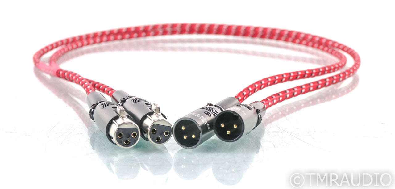 DH Labs Revelation XLR Cables; 1m Pair Balanced Interconnects