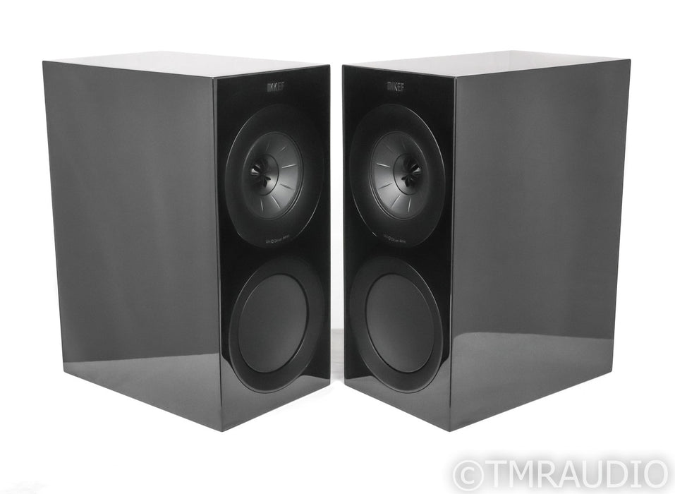 KEF R3 Bookshelf Speakers; Gloss Black Pair; R-3