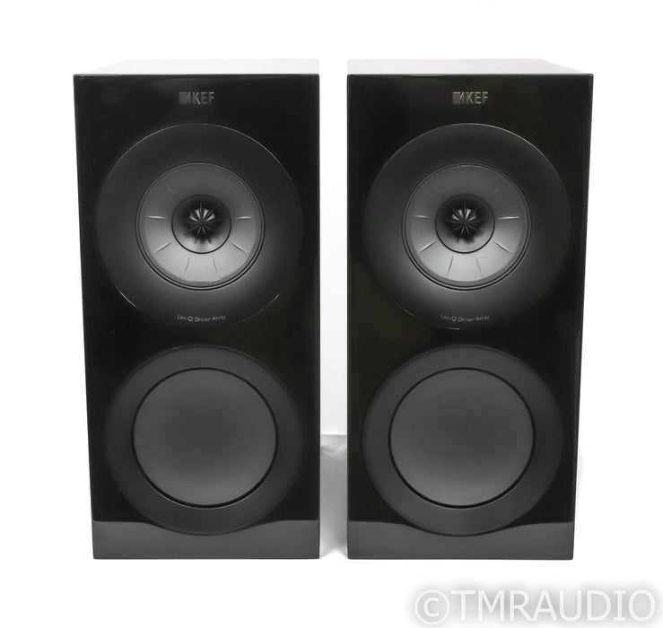 KEF R3 Bookshelf Speakers; Gloss Black Pair; R-3
