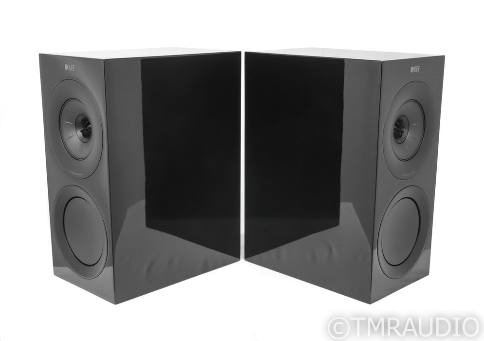 KEF R3 Bookshelf Speakers; Gloss Black Pair; R-3