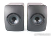 KEF LS50 Bookshelf Speakers; Pair; LS-50; Black Edition