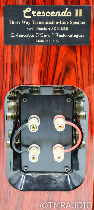 Acoustic Zen Crescendo Mk.II Floorstanding Speakers