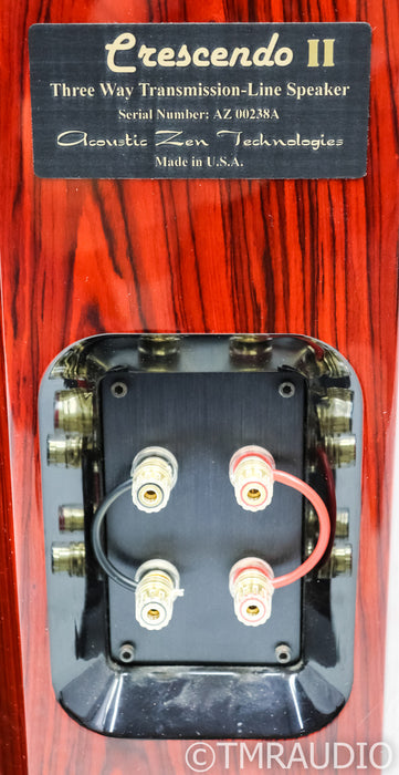 Acoustic Zen Crescendo Mk.II Floorstanding Speakers