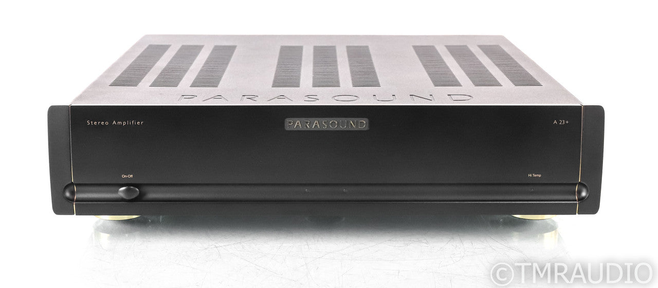 Parasound Halo A23+ Stereo Power Amplifier; Black