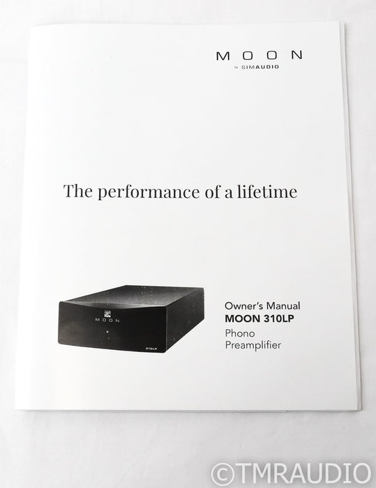 Simaudio Moon 310LP MM / MC Phono Preamplifier; 310-LP
