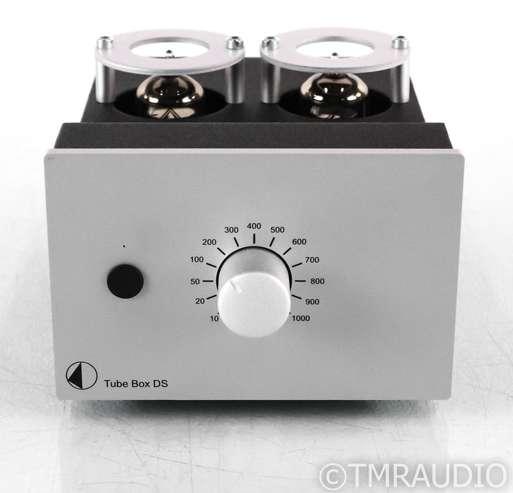 Pro-Ject Tube Box DS MM / MC Phono Preamplifier; Silver