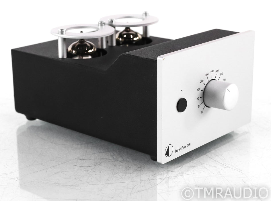 Pro-Ject Tube Box DS MM / MC Phono Preamplifier; Silver
