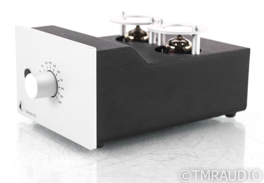 Pro-Ject Tube Box DS MM / MC Phono Preamplifier; Silver