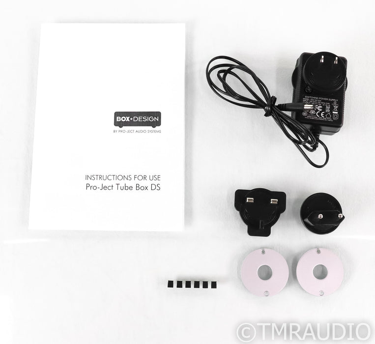 Pro-Ject Tube Box DS MM / MC Phono Preamplifier; Silver