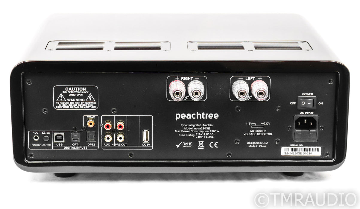 Peachtree Nova 220SE Stereo Integrated Amplifier; 220-SE; Remote