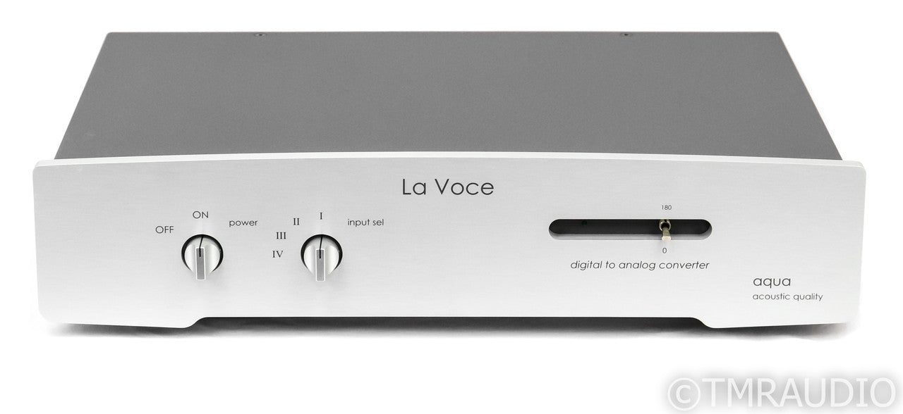 Aqua La Voce S3 Discrete DAC; S-3; D/A Converter; Silver