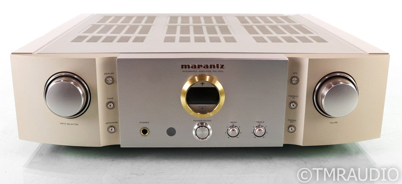 Marantz PM-15S2 Stereo Integrated Amplifier; PM15S2; Remote; Refurbished