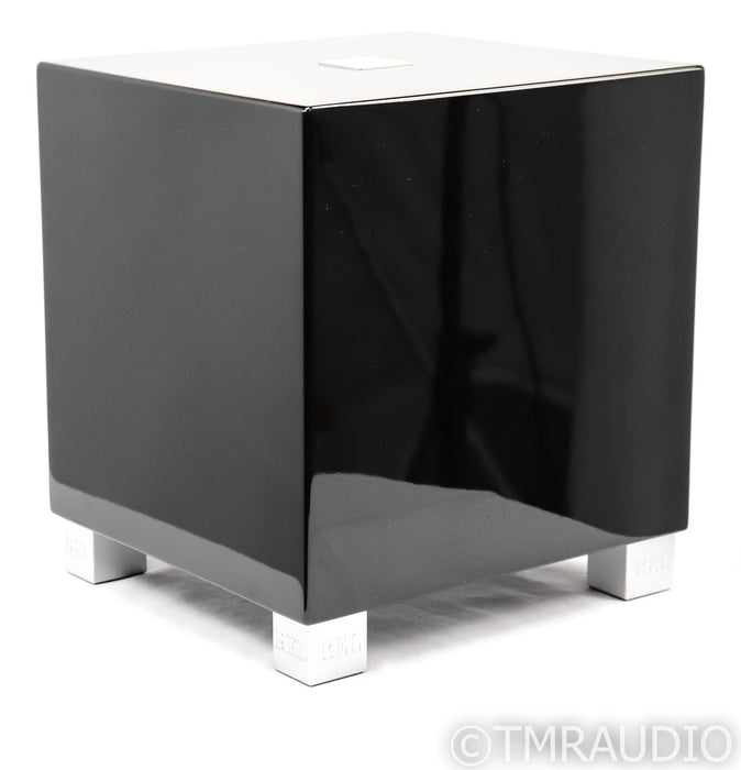 REL T/5i 8" Powered Subwoofer; Gloss Black; T-5i